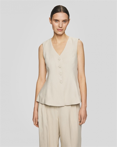 MSCH Copenhagen - MSCHEsteriane Vest - Oatmeal Melange